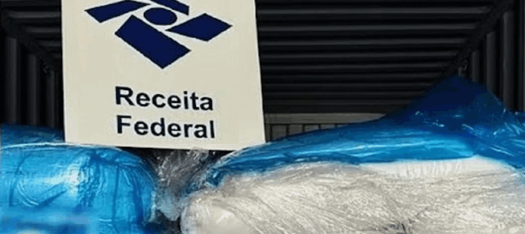 Receita Federal apreende 482kg de cocaína no Porto de Santos