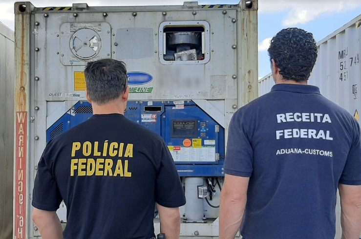 130kg de cocaína são apreendidos no Porto de Santos