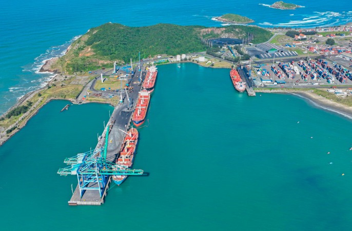 Porto de Imbituba inaugura linha entre Brasil e Rússia